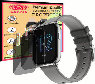 daffin Screen Guard for BoAt Watch Matrix(Pack of 2)