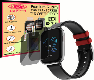 daffin Screen Guard for BoAt Watch Matrix(Pack of 2)