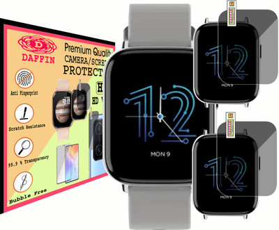 daffin Screen Guard for BoAt Watch Matrix(Pack of 2)