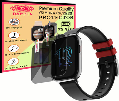 daffin Screen Guard for BoAt Watch Matrix(Pack of 2)