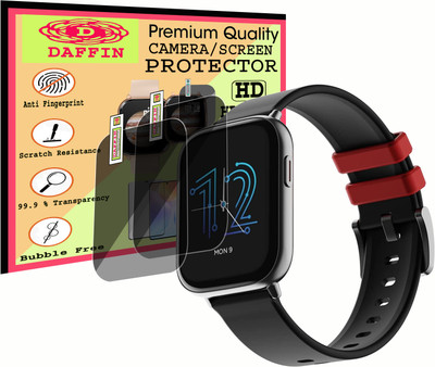 daffin Screen Guard for BoAt Watch Matrix(Pack of 2)
