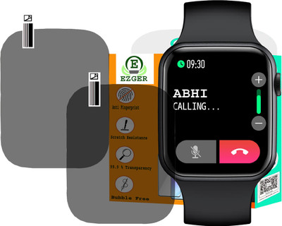EZGER Screen Guard for Fire-Boltt Ring Bluetooth Calling Smartwatch SCREEN GUARD(Pack of 2)