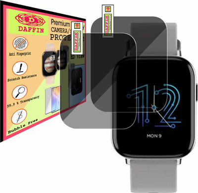 daffin Screen Guard for BoAt Watch Matrix(Pack of 2)