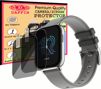 daffin Screen Guard for BoAt Watch Matrix(Pack of 2)
