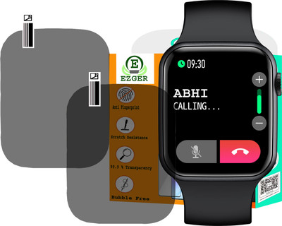 EZGER Screen Guard for Fire-Boltt Ring Bluetooth Calling Smartwatch SCREEN GUARD(Pack of 2)