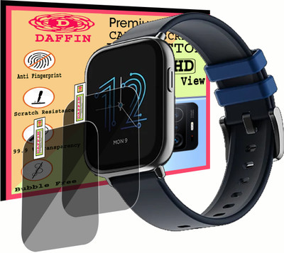 daffin Screen Guard for BoAt Watch Matrix(Pack of 2)