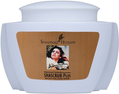 Shahnaz Husain Shascrub Plus - Walnut Face & Body Scrub 500 Gm Scrub(500 g)