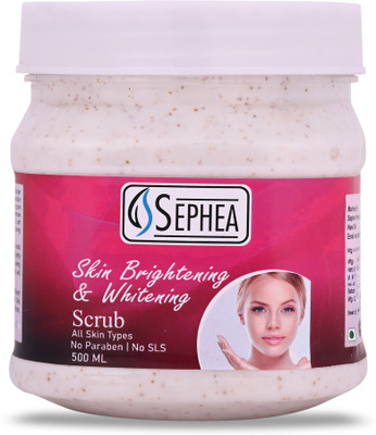 SEPHEA Skin Brightening And Whitening Scrub 500 ml Scrub(500 ml)