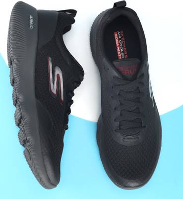 Go Run Fast Quake Running Shoes For Men Black Price History