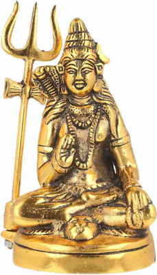 SBBCO Decorative Showpiece  -  16 cm(Metal, Gold)