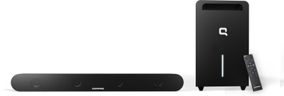 Compaq Horq Series Wireless subwoofer 200 W Bluetooth Soundbar(Black, 2.1 Channel)