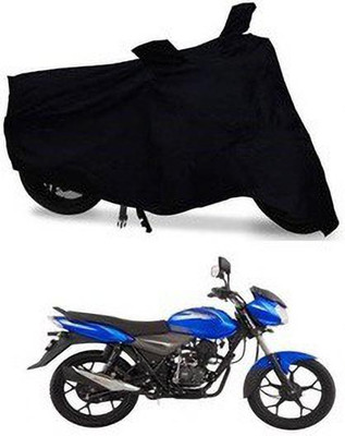 KEDIT Two Wheeler Cover for Bajaj(Discover 100 DTS-i, Black)
