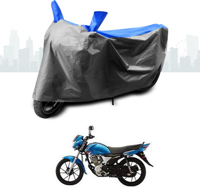 ANTHUB Two Wheeler Cover for Yamaha(Saluto RX, Blue)