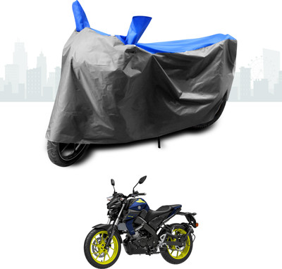 SEBONGO Two Wheeler Cover for Yamaha(MT-15, Blue)