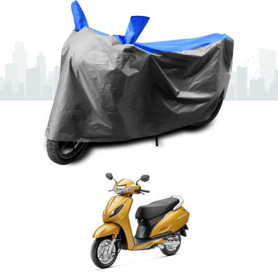 ANTHUB Two Wheeler Cover for Honda(Activa 6G, Blue)