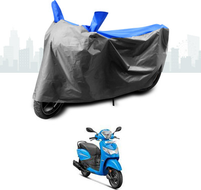 ANTHUB Two Wheeler Cover for Hero(Pleasure, Blue)