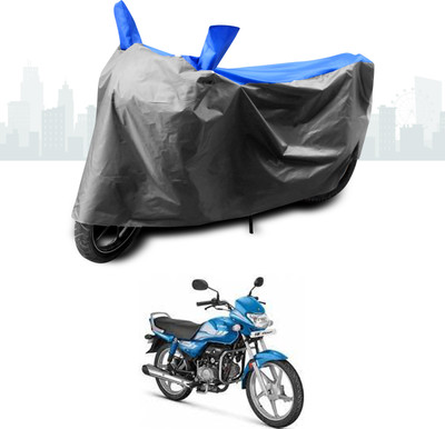 ANTHUB Two Wheeler Cover for Hero(HF Deluxe, Blue)