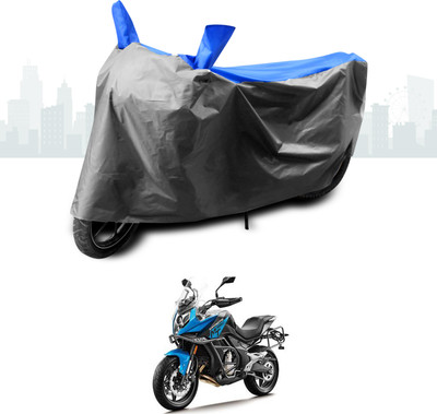 ANTHUB Two Wheeler Cover for CFMoto(650MT, Blue)