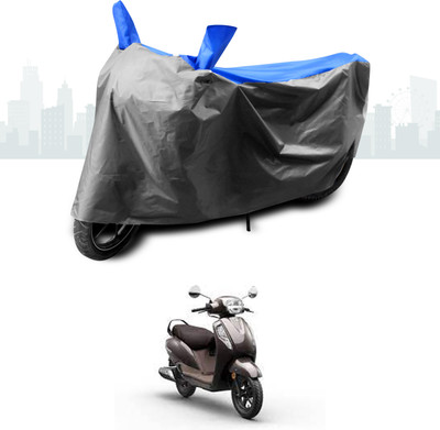 SEBONGO Two Wheeler Cover for Suzuki(Access 125, Blue)