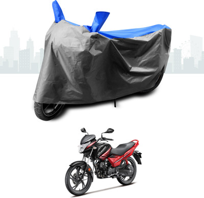 ANTHUB Two Wheeler Cover for Hero(Glamour i3s, Blue)