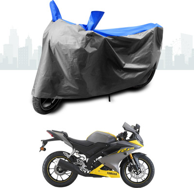 ANTHUB Two Wheeler Cover for Yamaha(YZF R15 V3.0, Blue)