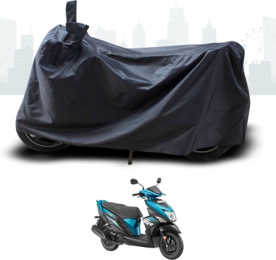 ANTHUB Two Wheeler Cover for Yamaha(Ray ZR, Black)