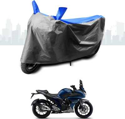 ANTHUB Two Wheeler Cover for Yamaha(Fazer, Blue)