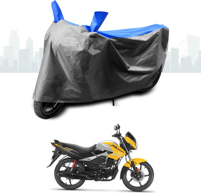 ANTHUB Two Wheeler Cover for Hero(Passion, Blue)