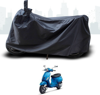 ANTHUB Two Wheeler Cover for Piaggio(Vespa SXL 125, Black)