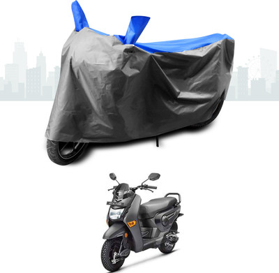 SEBONGO Two Wheeler Cover for Honda(Cliq, Blue)