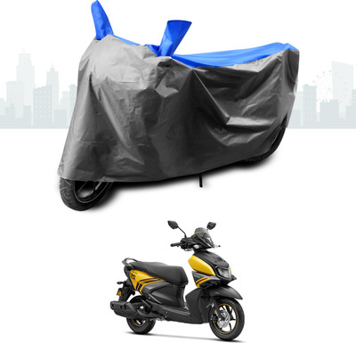 SEBONGO Two Wheeler Cover for Yamaha(RayZR 125 Fi, Blue)