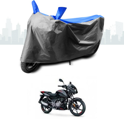 SEBONGO Two Wheeler Cover for Bajaj(Pulsar 125 Neon, Blue)