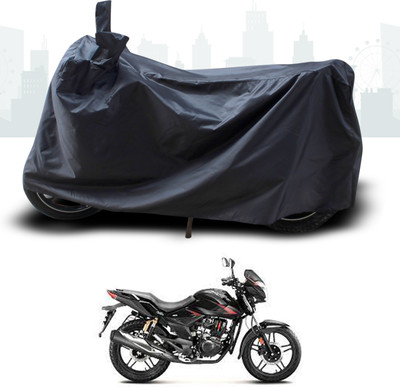 SEBONGO Two Wheeler Cover for Hero(CBZ Extreme, Black)