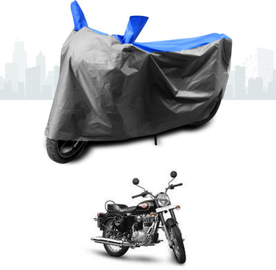 ANTHUB Two Wheeler Cover for Royal Enfield(Standard 350, Blue)