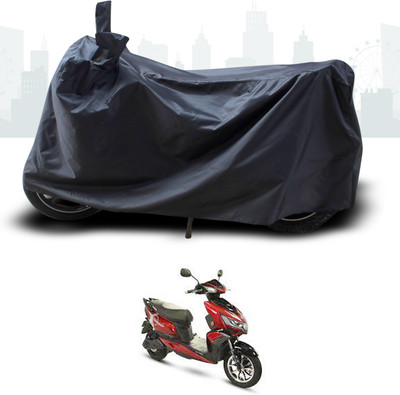 ANTHUB Two Wheeler Cover for Okinawa(Praise, Black)