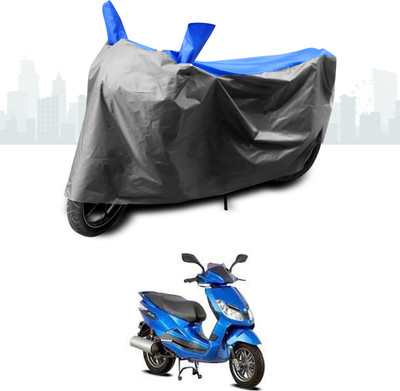 ANTHUB Two Wheeler Cover for Bajaj(Blade 125, Blue)