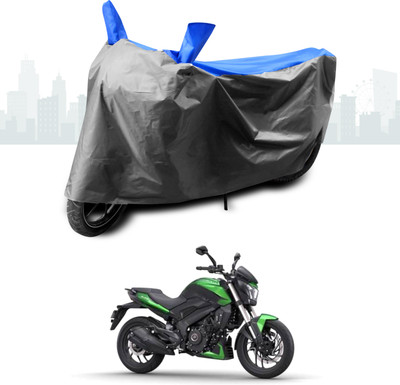 SEBONGO Two Wheeler Cover for Bajaj(Dominar, Blue)