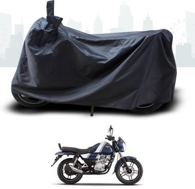 SEBONGO Two Wheeler Cover for Bajaj(V15, Black)