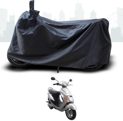 SEBONGO Two Wheeler Cover for Hero(Electric E-Sprint, Black)