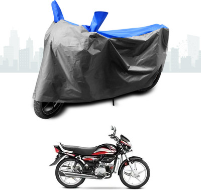 ANTHUB Two Wheeler Cover for Hero(Pleasure Plus, Blue)