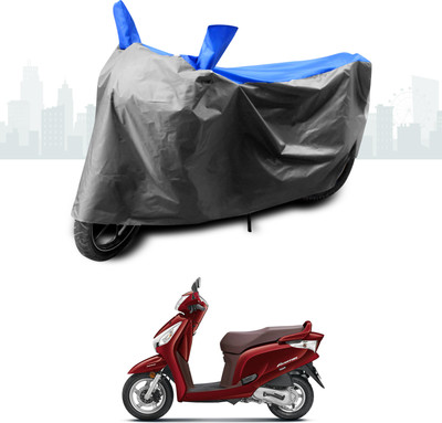 SEBONGO Two Wheeler Cover for Honda(Aviator, Blue)