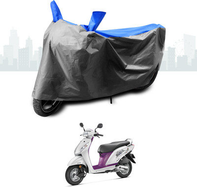 ANTHUB Two Wheeler Cover for Honda(Activa i, Blue)