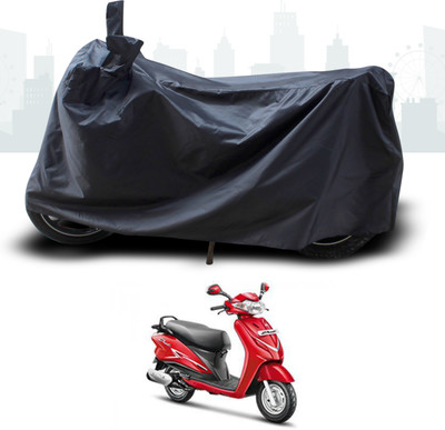 ANTHUB Two Wheeler Cover for Hero(Duet, Black)