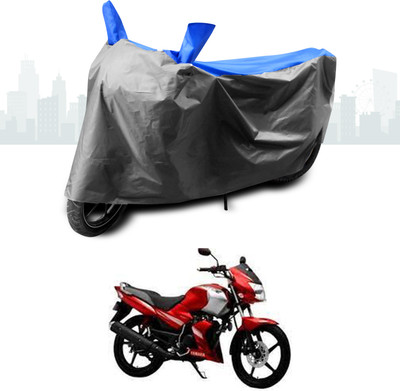 SEBONGO Two Wheeler Cover for Yamaha(Gladiator SS, Blue, Grey)