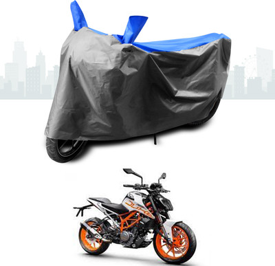 SEBONGO Two Wheeler Cover for KTM(390 Duke, Blue)