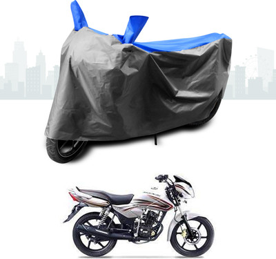 ANTHUB Two Wheeler Cover for TVS(Pheonix, Blue)