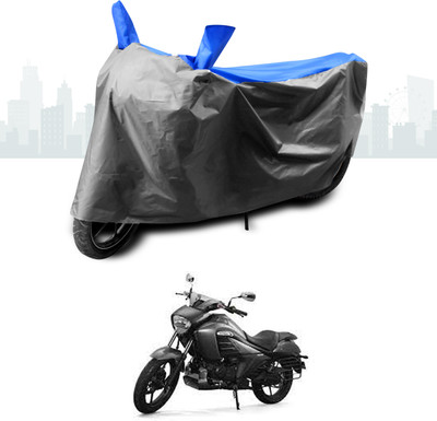 ANTHUB Two Wheeler Cover for Suzuki(intruder 150, Blue)