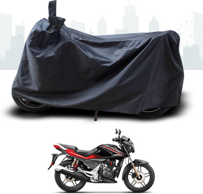 GOSHIV-car and bike accessories Two Wheeler Cover for Hero(Xtreme Sports, Black)