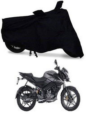 KEDIT Two Wheeler Cover for Bajaj(Pulsar 160 NS DTS-i, Black)