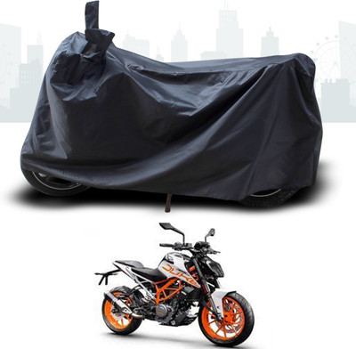 ANTHUB Two Wheeler Cover for KTM(390 Duke, Black)
